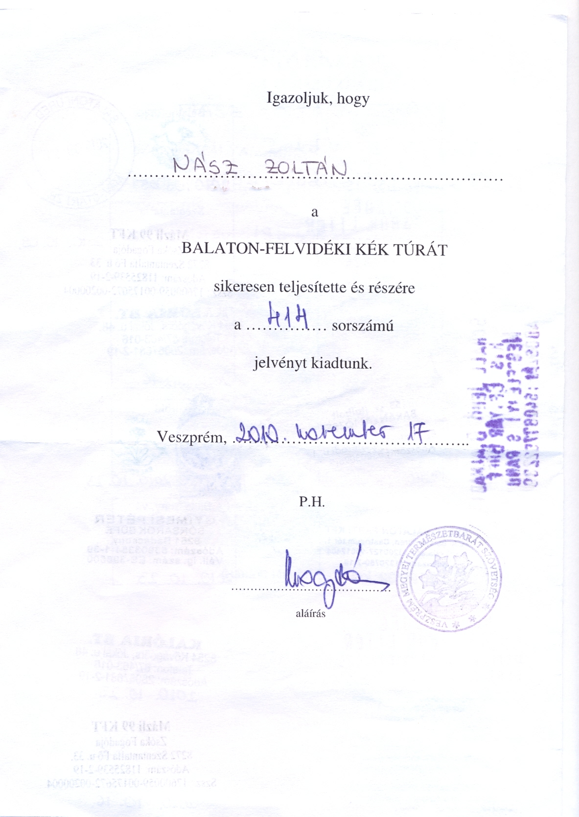 Zoli BFKT